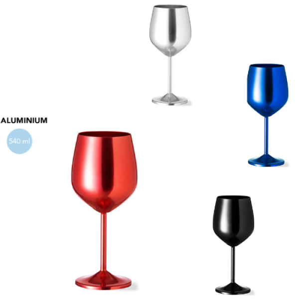 Alorn wijnglas aluminium