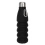 Sagaform Stig invouwbare fles opvouwbaar 550 ml - zwart